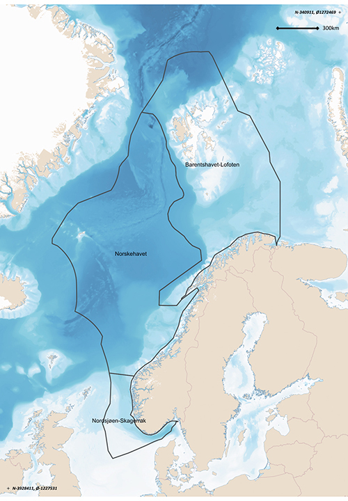 Forvaltningsplanområdene